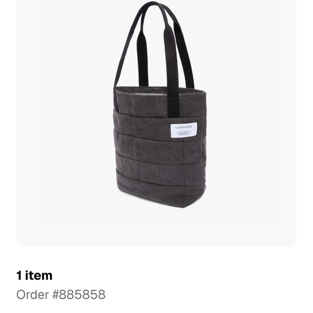 Lo & Sons Upcycled Patchwork Tote